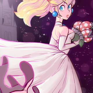 Wedding Peach wallpaper