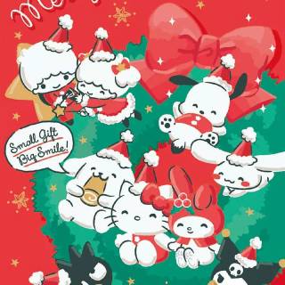 Christmas Sanrio wallpaper