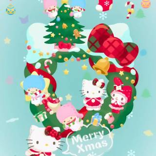 Christmas Sanrio wallpaper