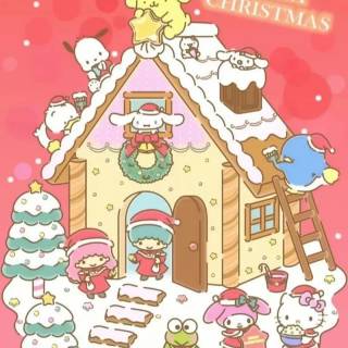 Christmas Sanrio wallpaper