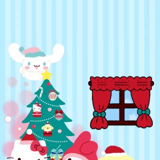Christmas Sanrio wallpaper
