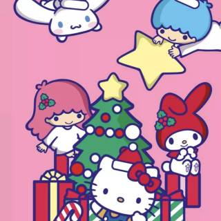 Christmas Sanrio wallpaper