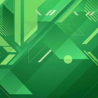 Green futuristic wallpaper