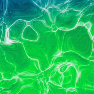 Green futuristic wallpaper