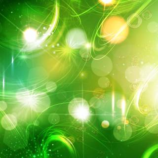 Green futuristic wallpaper