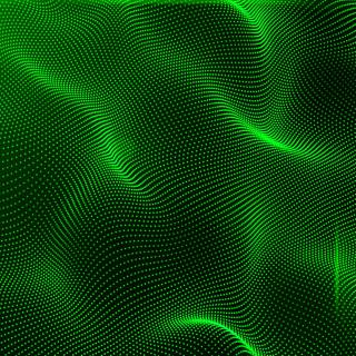 Green futuristic wallpaper