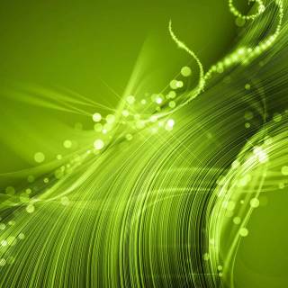 Green futuristic wallpaper