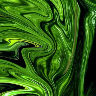 Green futuristic wallpaper