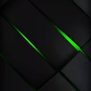 Green futuristic wallpaper