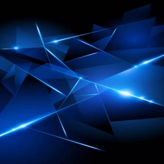 Blue futuristic wallpaper