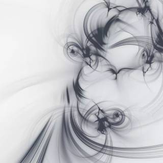 White futuristic wallpaper