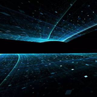 Futuristic abstract wallpaper