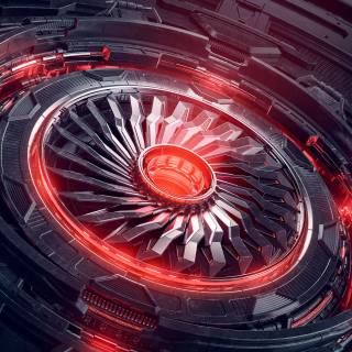 Futuristic abstract wallpaper