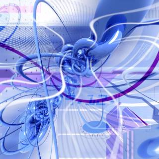 Futuristic abstract wallpaper