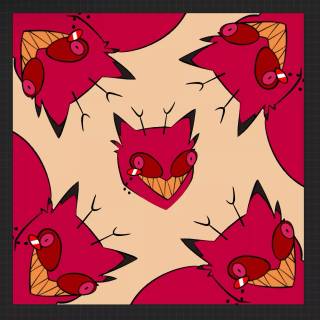 Alastor cat wallpaper