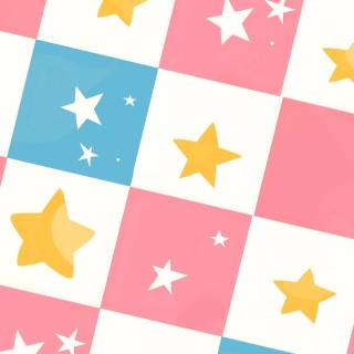 Preppy checkered wallpaper