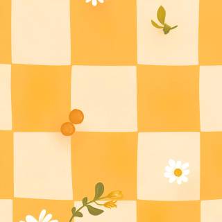 Preppy checkered wallpaper