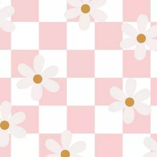 Preppy checkered wallpaper