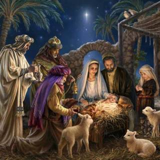 Nativity of Jesus wallpaper