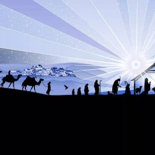 Nativity of Jesus wallpaper