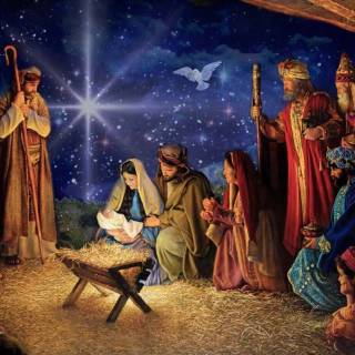 Nativity of Jesus wallpaper