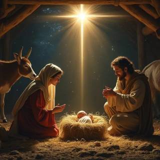 Nativity of Jesus wallpaper
