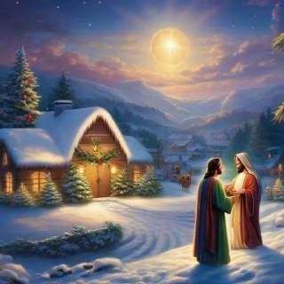 Nativity of Jesus wallpaper