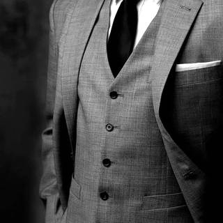 Man in a suit wallpaper