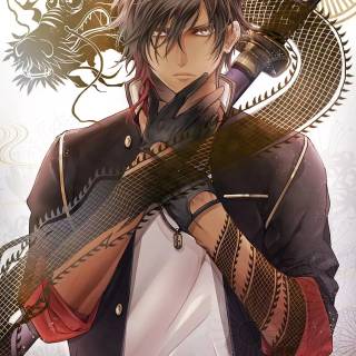 Black skin anime boy wallpaper