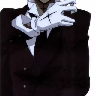 Black skin anime boy wallpaper