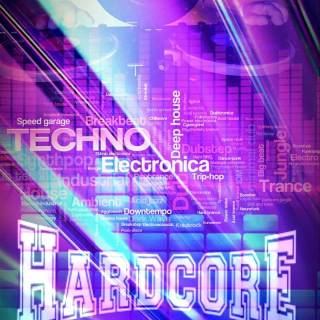 Hard techno wallpaper