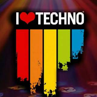 Hard techno wallpaper