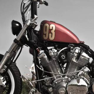 Bobber motorcycle wallpaper