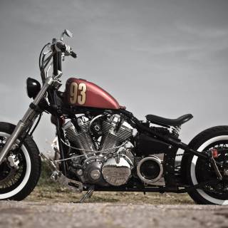 Bobber motorcycle wallpaper