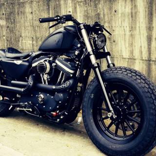 Bobber motorcycle wallpaper