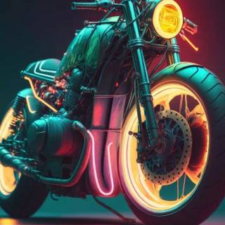 Bobber motorcycle wallpaper
