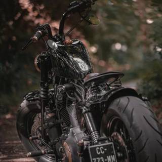 Bobber motorcycle wallpaper