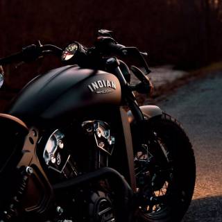 Bobber motorcycle wallpaper