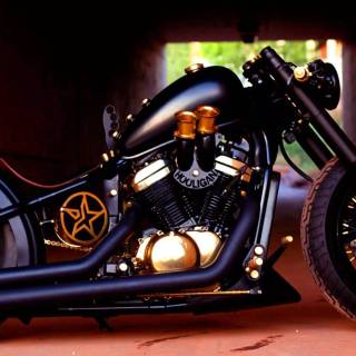 Bobber motorcycle wallpaper
