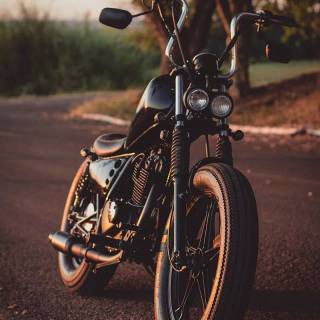 Bobber motorcycle wallpaper