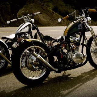 Bobber motorcycle wallpaper