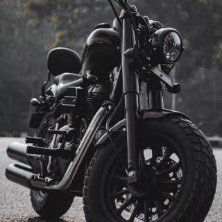 Bobber motorcycle wallpaper