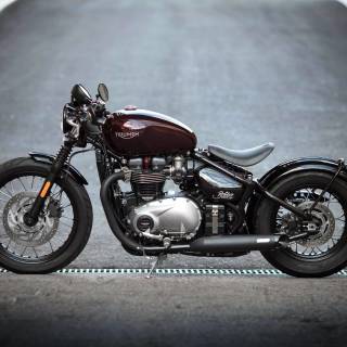 Bobber motorcycle wallpaper