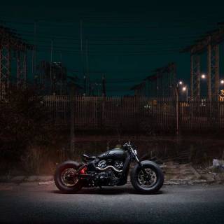 Bobber motorcycle wallpaper
