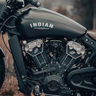 Bobber motorcycle wallpaper