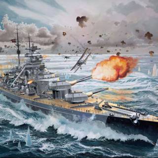 KMS Bismarck wallpaper