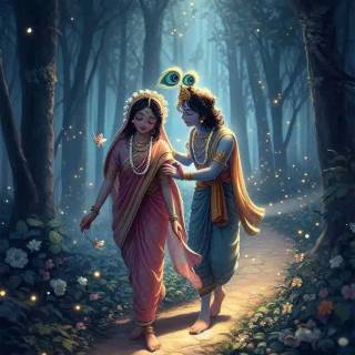 Baby Radha Krishna wallpaper