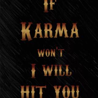 Karma wallpaper