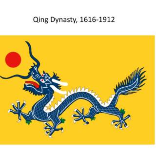 Qing Dynasty flag wallpaper