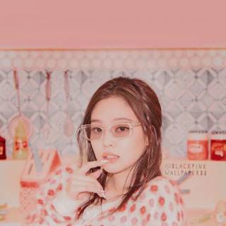 Jennie Kim HD iPhone wallpaper